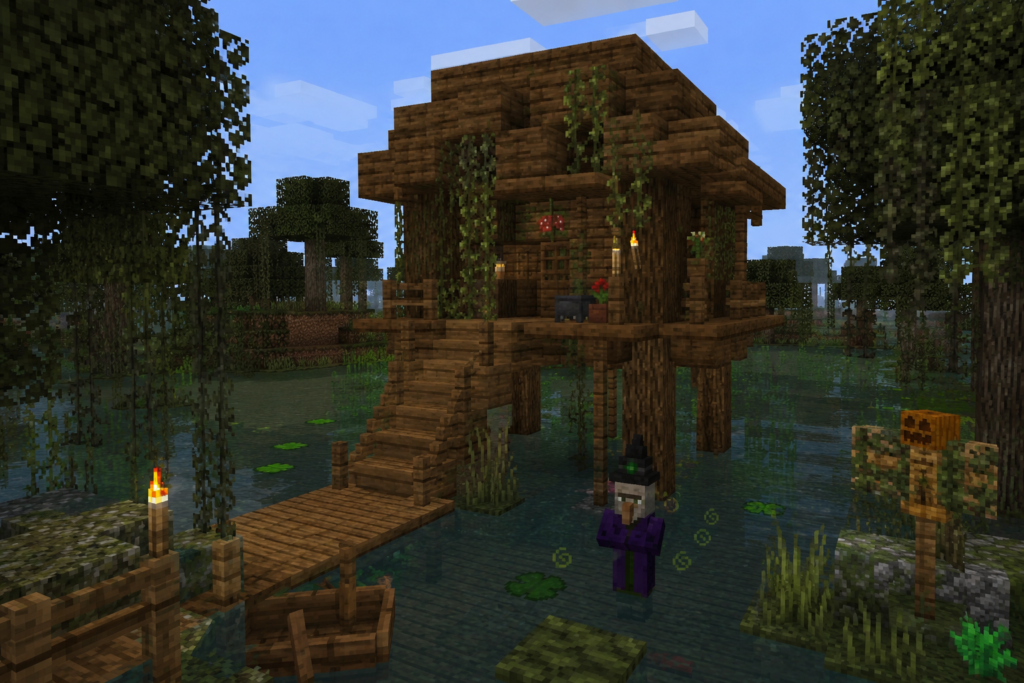 How to Find a Swamp in Minecraft