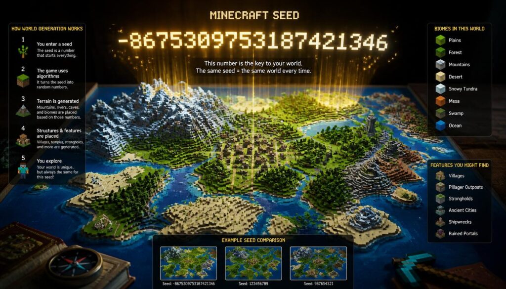 what are seeds in minecraft
