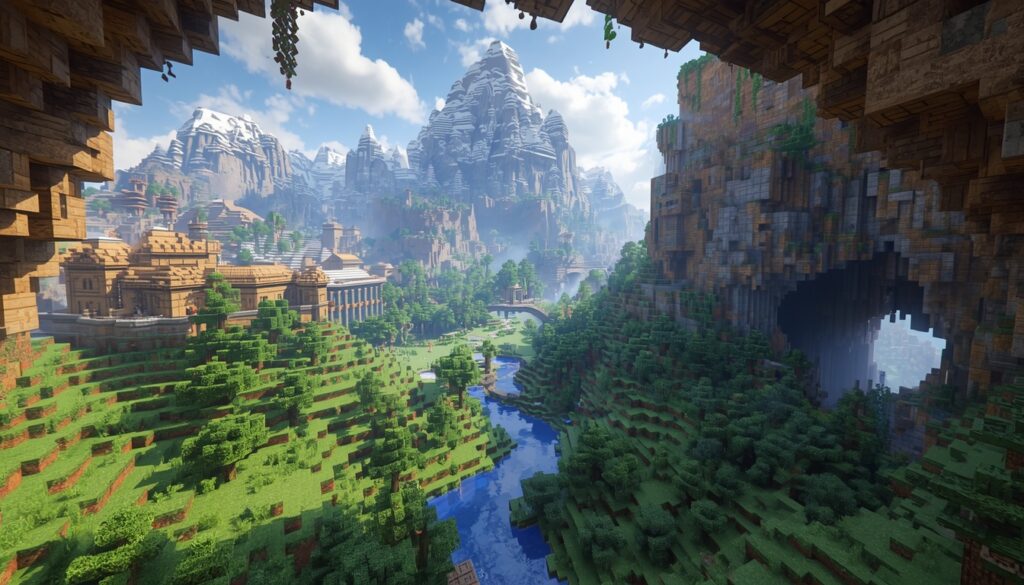 Minecraft seed biomes