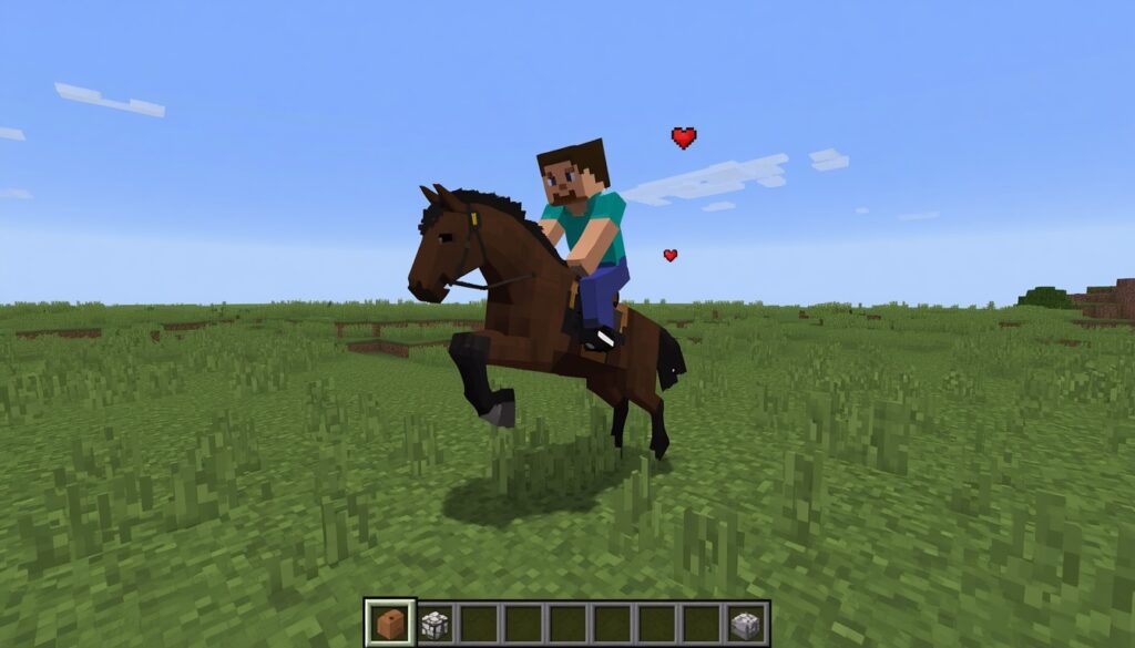 Breed Horses in Minecraft