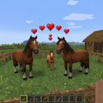 Minecraft horse breeding baby