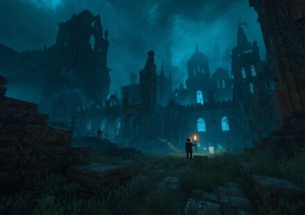 Minecraft Ancient City deep dark ruins