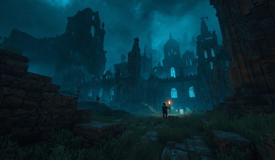 Minecraft Ancient City deep dark ruins