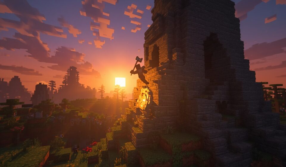 Minecraft Density Mace Attack