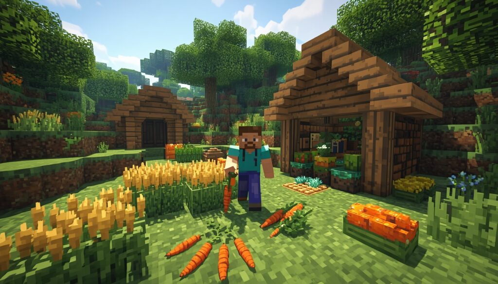 Librarian villager trading enchanted books