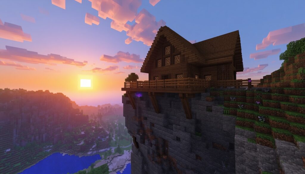 Minecraft coin mint house