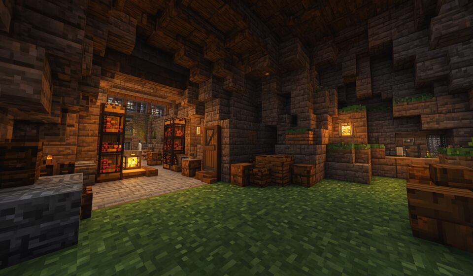 Minecraft Underground Base