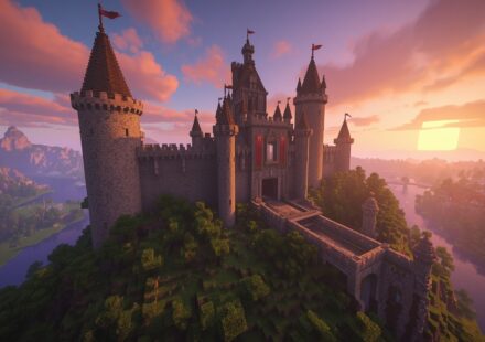 Minecraft castle ideas build