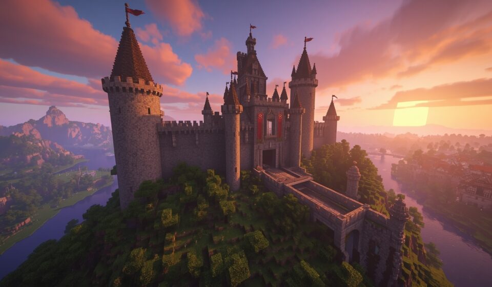 Minecraft castle ideas build