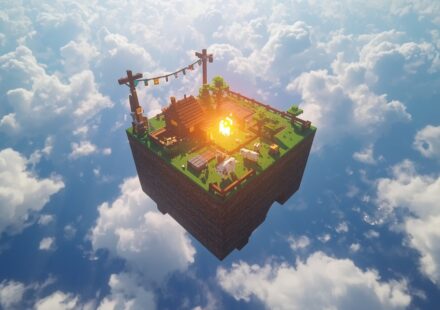 Minecraft One Block survival island