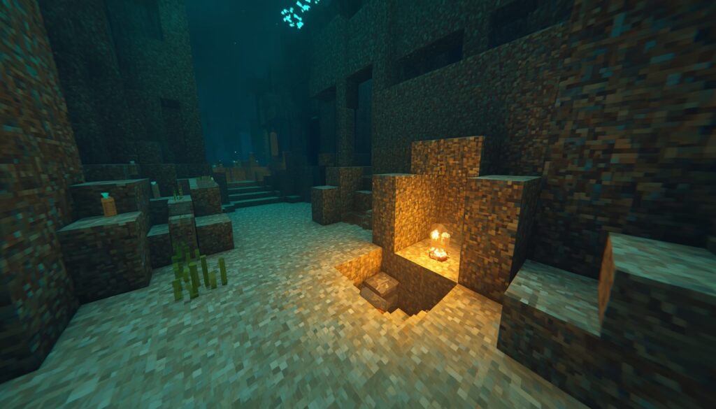 Finding Sniffer egg in ocean ruins