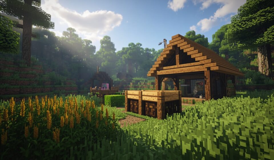 Composter Minecraft farm