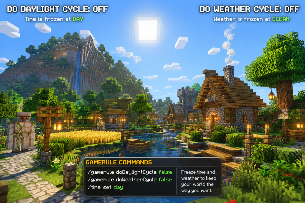 Minecraft gamerules