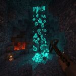Minecraft diamond mining