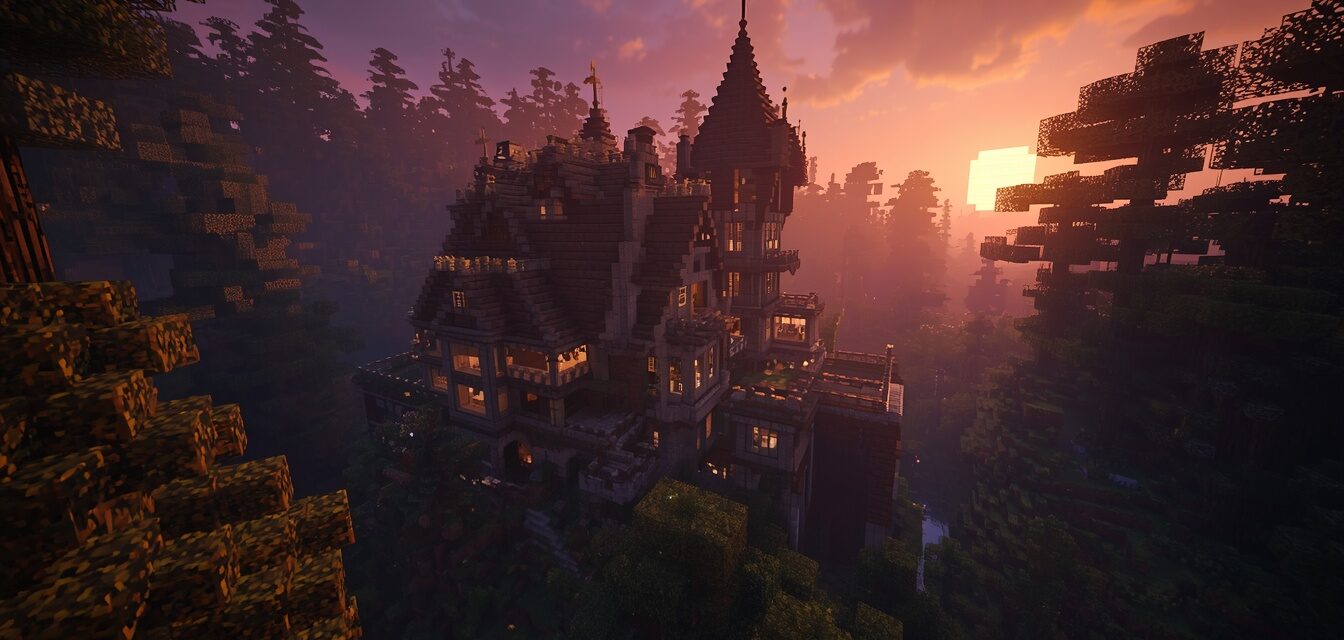 Mansion in Fog!