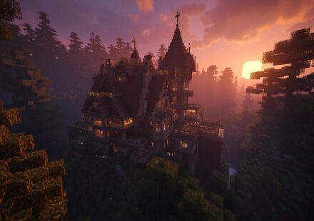 Mansion in Fog!