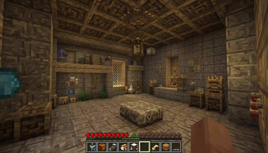 Minecraft Puzzle Room