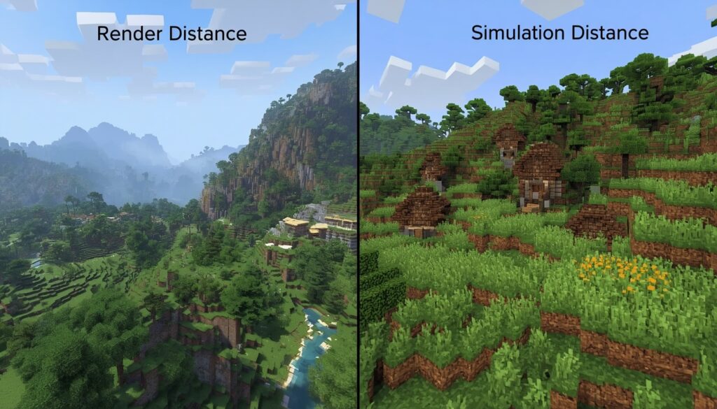 Render vs Sim