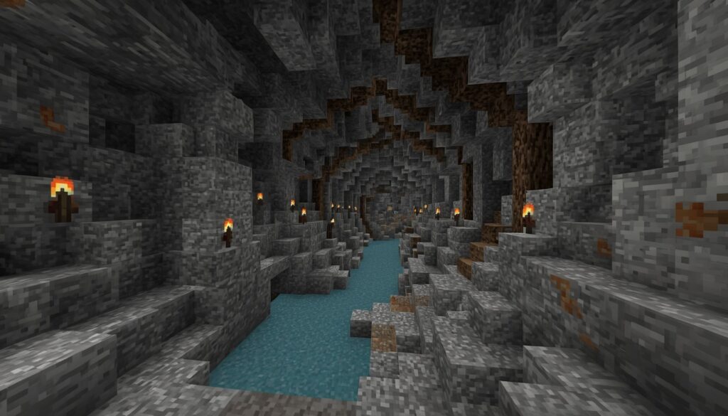 Diamond branch mining