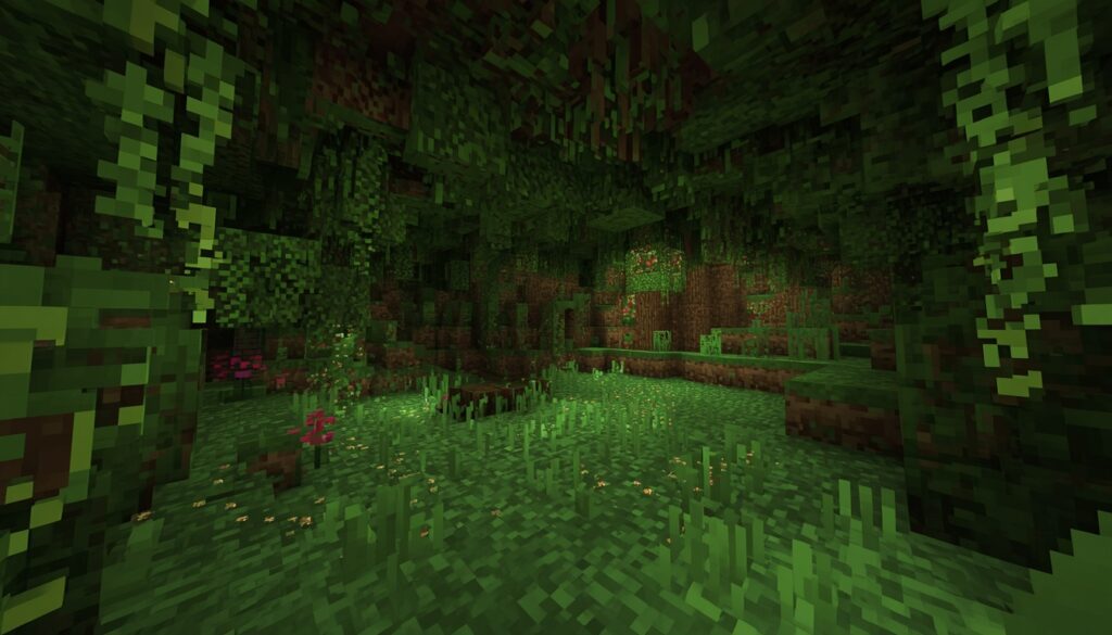 Lush Cave Moss