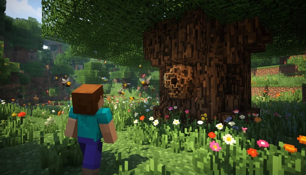 Bee nest guide