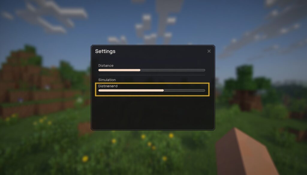Game Settings UI