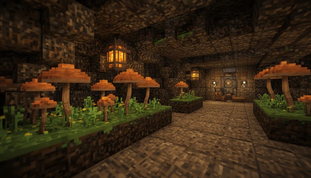 How to get brown mushrooms in Minecraft 1.19. 